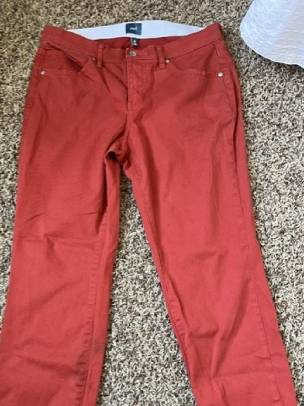 Jag straight leg rust color women's jeans size 8/29